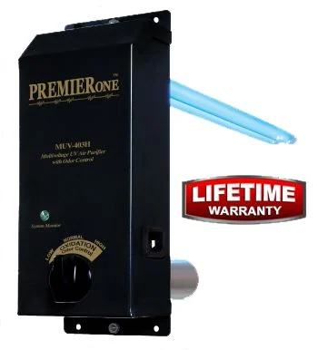 PremierOne multivoltage UV germicidal air purifier